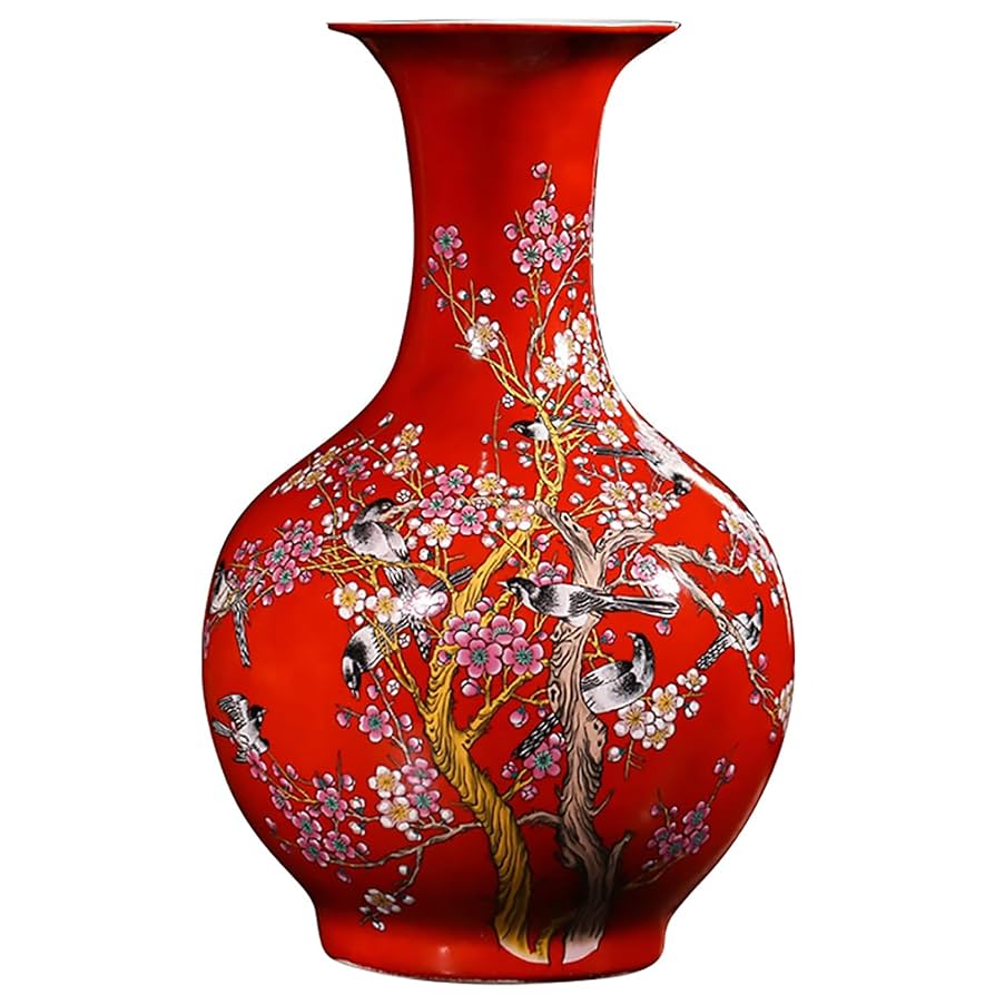Amazon.com: SUZEPER 13.4'' China Style Decorative Vase